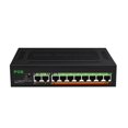 thumbnail image 1 of RJ45 Hub Ethernet Smart Switcher POE Switch RJ-45 Switch Gigabit Ethernet Network Switch Internet Splitter 2+8 Ports VLAN Switch ,Security, 1 of 7