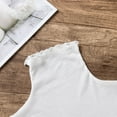 thumbnail image 2 of Sonducket Cuello falso de moda para entusiastas de la moda Top de cuello falso de cuello alto Georgette Prendas para la parte del cuerpo Blanco, 2 of 6