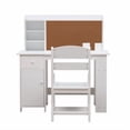 thumbnail image 2 of 1 Mdf Children'S Study Table With One Cabinet And One Drawer, 2 of 7