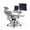 Gray, variant on Newtral NT002 Ergonomic Chair with Laptop Tray for Home Office & Gaming