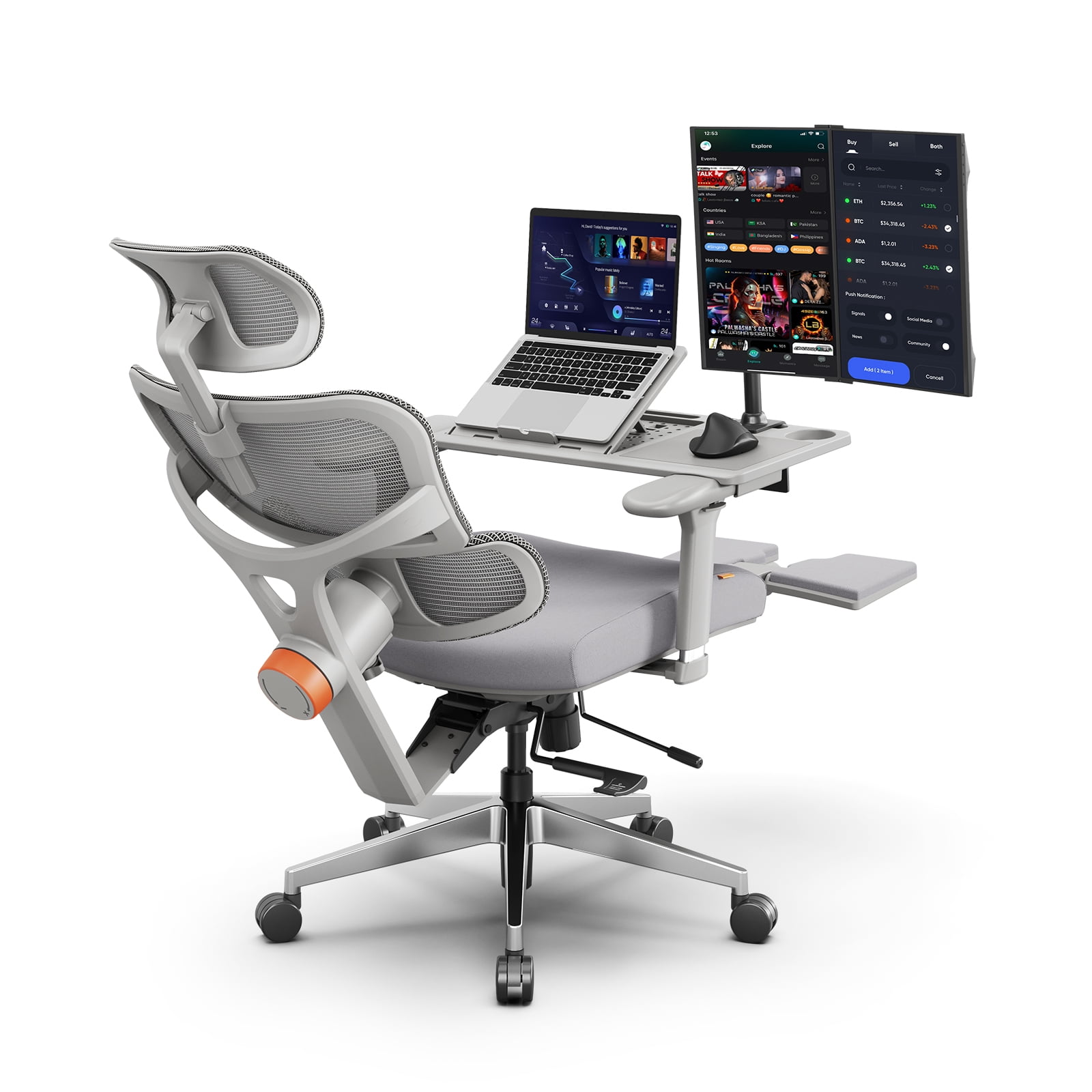 newtral nt002 ergonomic chair with product