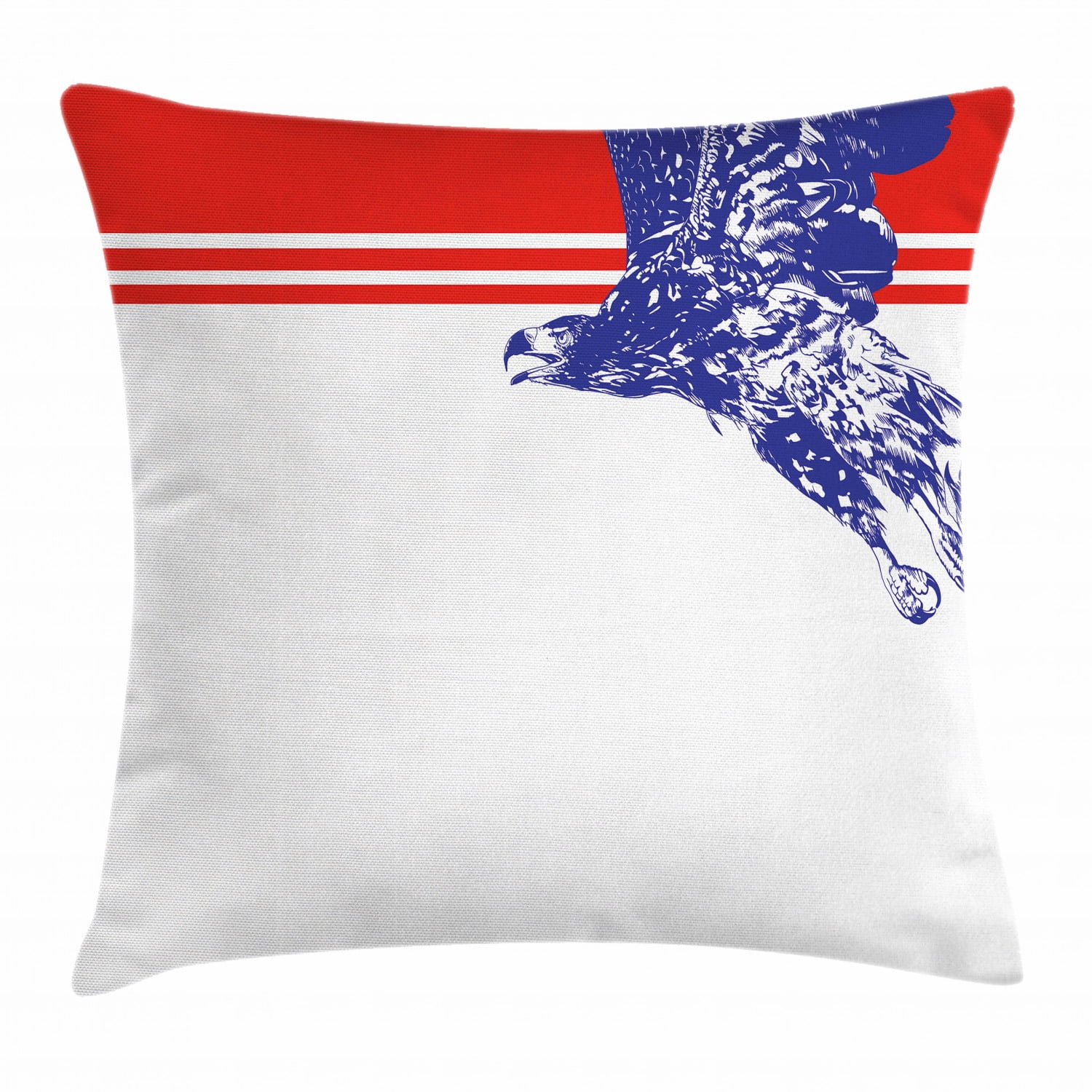 Eagle Throw Pillow Cases Cushion Covers by Ambesonne Home Decor 8 Sizes 