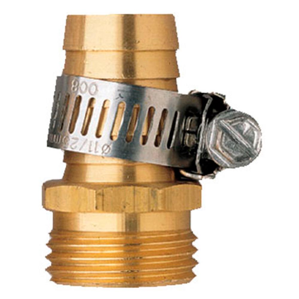 Orbit Male Thread Aluminum 5/8" Water Hoses Repair & Clamp Garden Hose, 91004