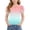 Mint Green, variant on ATOGUTA Girls Tee Shirts Graphic Tees Short Sleeve Tshirts Crewneck Cute Summer Casual Basic Tops for Kids Teen Size 4T-15, Green