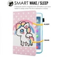 thumbnail image 4 of iPad mini 3 Case, iPad mini 2 Case, Allytech Premium PU Leather Ultra Slim Lightweight Auto Sleep Wake Protective Shockproof Folio Stand Smart Case Cover for Apple iPad mini 1 2 3, Unicorn, 4 of 7