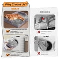 thumbnail image 4 of Cama para Perros MEKIY Ortopédica Lavable con Funda Removible Morada XL, 4 of 9