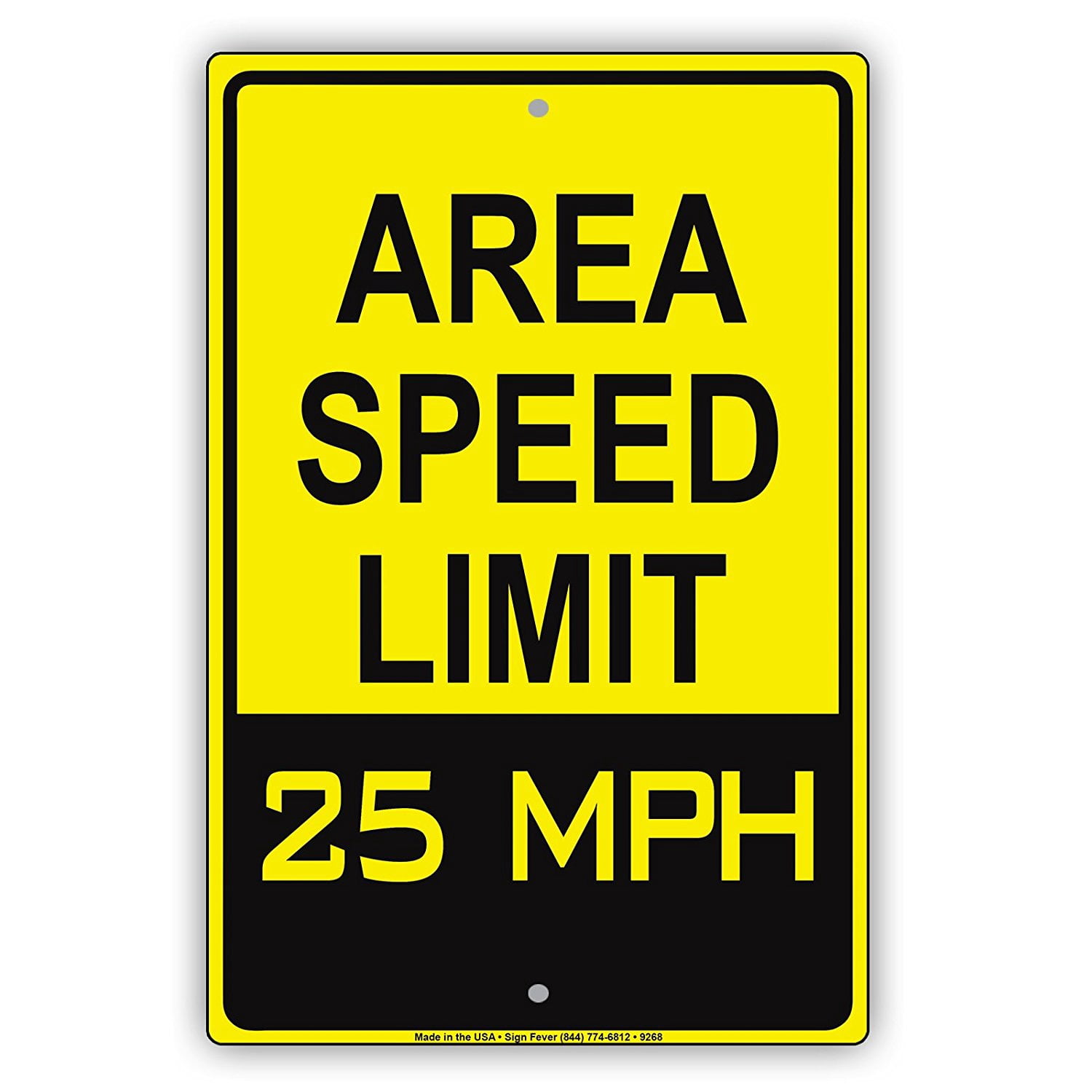 Speed Limit Sign 25
