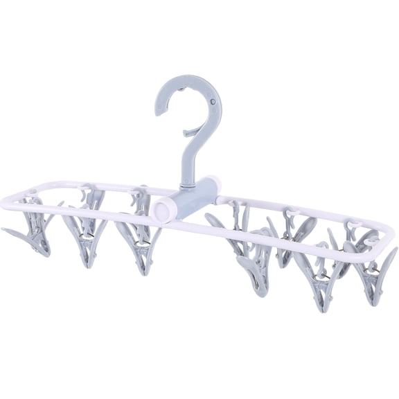 BEADCEST Laundry Hanger Clip for Drying Clothes, Space-Saving Design with Easy Assembly, and Practical