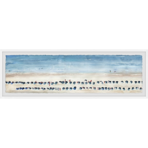 Marmont Hill Boundless Beach Framed Wall Art
