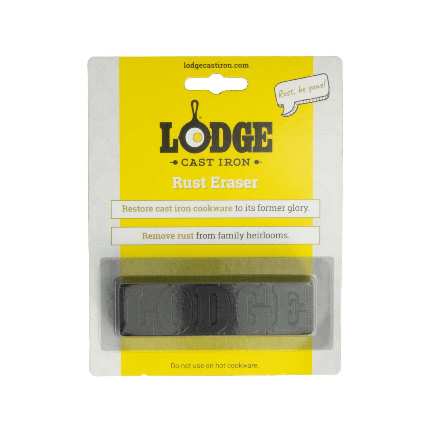 Lodge Rust Remover Clean and Restore Cast Iron 3.5 x 1 inch Block