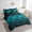 Teal, variant on Erosebridal Boho Damask Bedding Queen Size,Paisley Mandala Comforter Sets with Sheets,Bohemian Room Decorative,Reversible,Lightweight,7 Pieces