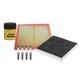 thumbnail image 1 of Kit De Bujías Iridio, Filtro De Aire, Filtro Para Aceite Sintético Y Filtro De Cabina 7 PIEZAS Afinación Sin Aceite Compatible con Np300 2016 A 2022 Nissan L4 2.5L, 1 of 3