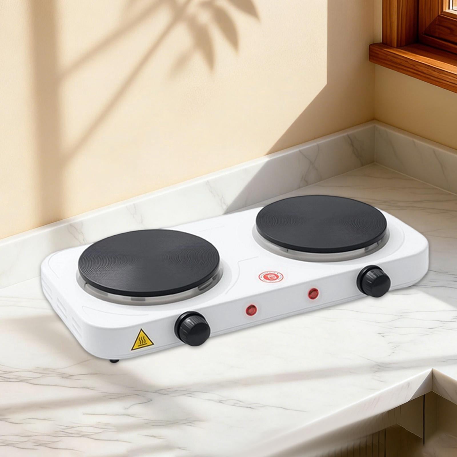 Baoblaze Countertop Double Burner Electric Cooking Stove Multifunctional Compact Premium Heating Plate