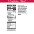 thumbnail image 5 of Kashi GO Cold Breakfast Cereal, Vegan Protein, Fiber Cereal, Cinnamon Crisp, 14oz Box (1 Box), 5 of 11