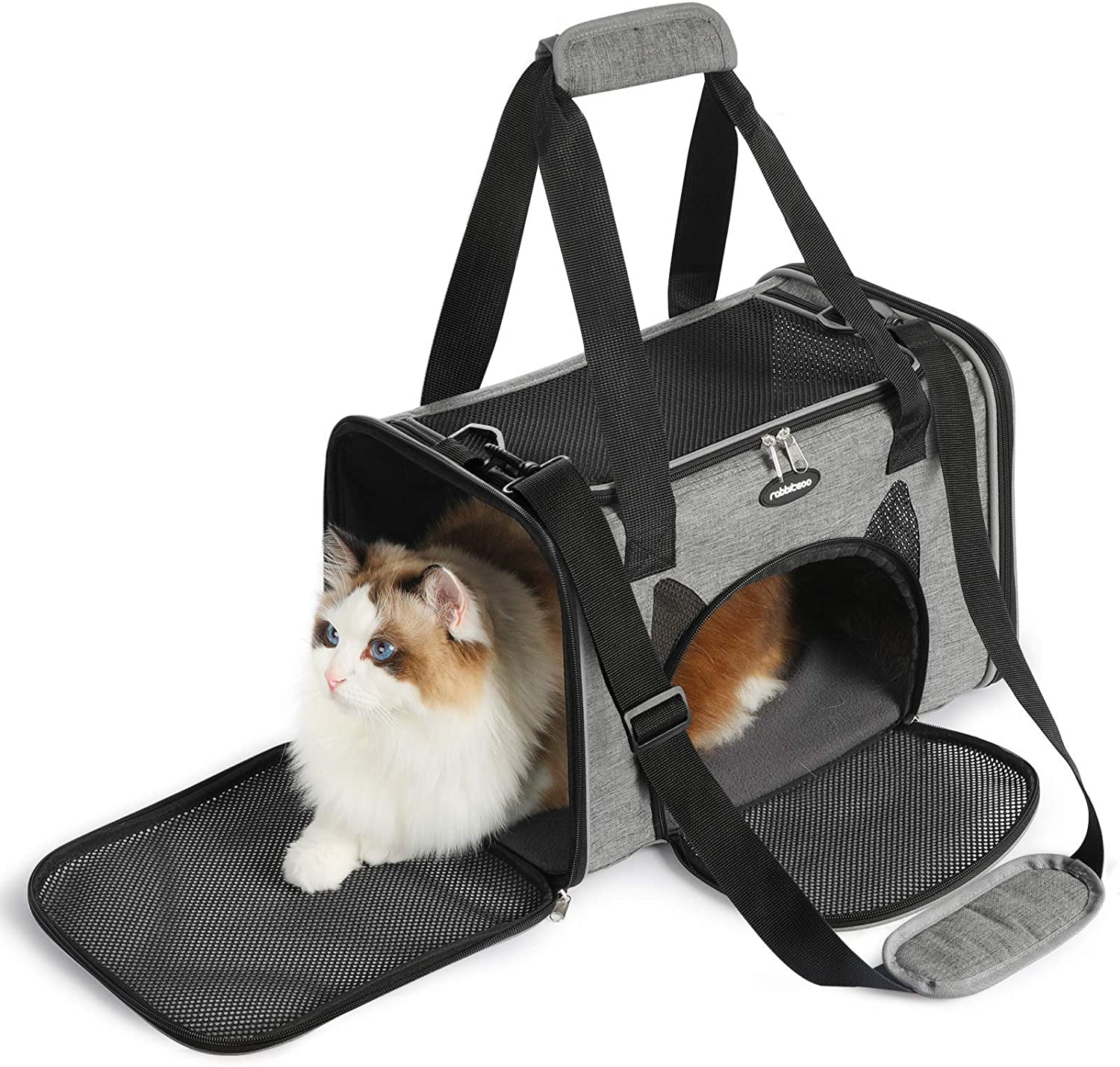 Cat Carrier, Pet Carriers Airline Approved Soft Sided, Travel Carrier