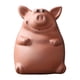 thumbnail image 1 of Figura decorativa de cerdito de cerámica en miniatura para té, estatua de animal pequeño. Rojo, 1 of 9