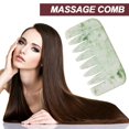 thumbnail image 3 of Gua Sha Stone Massage Natural Jade Head Scalp Scraping Massager Comb (B), 3 of 8