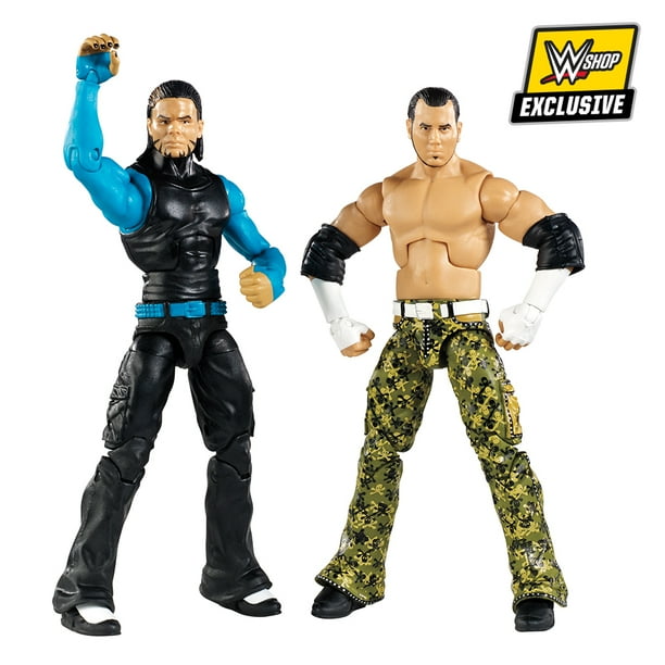 Wwe Wrestling Elite Matt Jeff Hardy Action Figure 2 Pack The Hardy Boyz Walmart Com