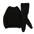 thumbnail image 5 of Akiihool Mens Sweatpant Sets 2 Piece Outfits for Men Sweatsuits Set Casual Suit Sportswear Casual Tracksuit (Black,XXL), 5 of 5