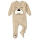 thumbnail image 1 of Pijama de Forro Polar con Cierre y Diseño de Oso para Bebés 0-3 Meses de The Children's Place, 1 of 3