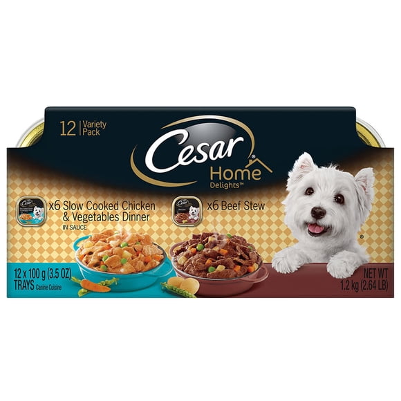 Cesar Dog Food Packs