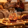 thumbnail image 4 of Fall Glassware Stemless Glasses with 2D Print Pumpkin Maple Leaves Drinking Glasses for Halloween Parties, Thanksgiving Party Home Kitchen Decorations Gifts, 4 of 6