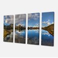 thumbnail image 2 of Clear Lake avec Pins Panorama - Impression sur Toile Paysage Extra Large, 2 of 3