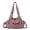 Pink, variant on Angelkiss Women Crossbody Bag Vegan Leather Multi Pockets Satchel Handbags Shoulder Bag Hobo Bag