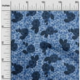 thumbnail image 1 of oneOone Cotton Flex Fabric Leaves & Rose Floral Fabric Prints By Yard 40 Inches Wide, 1 of 4