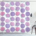 thumbnail image 1 of Ambesonne Aster Shower Curtain, Detailed Flower Pattern, 69"Wx70"L, Multicolor, 1 of 3