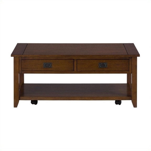 Jofran Mission 44" Oak Coffee Table