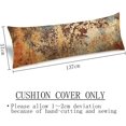 thumbnail image 5 of Rustic Body Pillow Cover Brown Metal Steel Abstract Iron Structure Vintage Long Pillow Case with Zipper Decorative Soft Bedding Pillowcase Farmhouse Cushion Pillow Covers for Couch,Bedroom 20"x54", 5 of 6