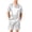 A2-White, variant on Havenx Men Satin Silk Pajamas Sets Short Sleeve Button Down Shirt and Elastic Waist Drawstring Shorts Set with Pockets Outfits Summer Soft Lounge Breathable Lightweight Nightwear,White XL