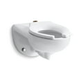 thumbnail image 2 of Kohler Kingston Elongated Wall-Mounted Toilet Bowl With Top Inlet, 1.6 Or 1.28 Gpf, White, 2 of 2