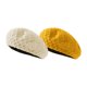 thumbnail image 1 of Gorro de boina para mujer, boina de ganchillo, gorro de boina de punto, boina francesa, sombreros de punto ligeros, 1 of 5
