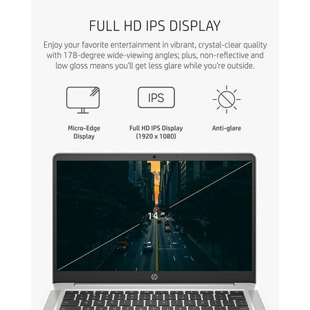 HP - 14" Micro-Edge Chromebook - AMD 3015Ce - 4GB Memory - 32GB eMMC