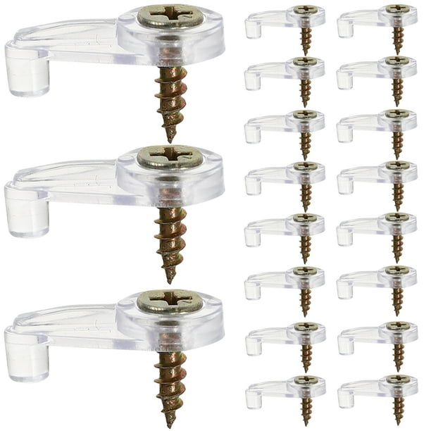 50 Pcs Glass Retainer Clips Mirror Door Retainer Clips with
