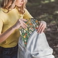 thumbnail image 5 of FORMRS 13-13.3 inch Laptop Sleeve Case Soft Carrying Quilted Computer Bag Cover, Beige Floral Garden, 5 of 7