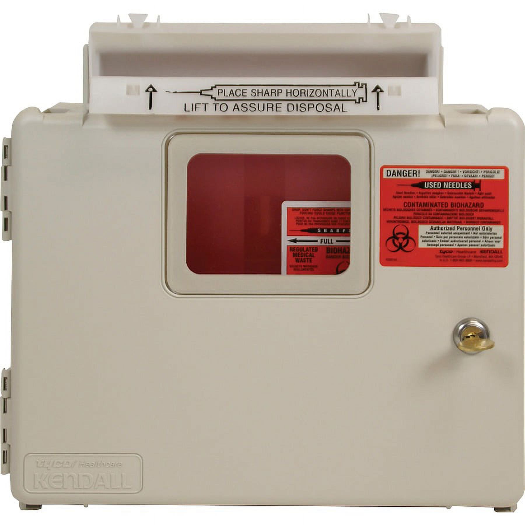Covidien Sharpstar In-Room Sharps Container/Enclosure System - Security Lock | Bundle of 5 Each