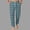 c01Blue, variant on Men's Casual Pants Checkered Printed Elastic Waistband Drawstring Pocket Bundle Leg Foot Home Sleeping Pants Blue XXXL