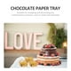 thumbnail image 2 of Bandeja de papel decorativo de 50 piezas de papel de chocolate Crown Crown Rapping Paper Paper Paper Bandeja, 2 of 5