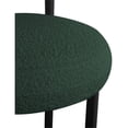 thumbnail image 6 of Meridian Furniture Bordeaux Green Boucle Fabric Stool, 6 of 10