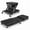 Black, variant on SROEDTY36-inch Foldable Crawling Seat Stool - 2-in-1 Rolling Garage Creeper with 6 Wheels, 330lb Capacity for Auto Repair, Shop Work (Sit/Lie)