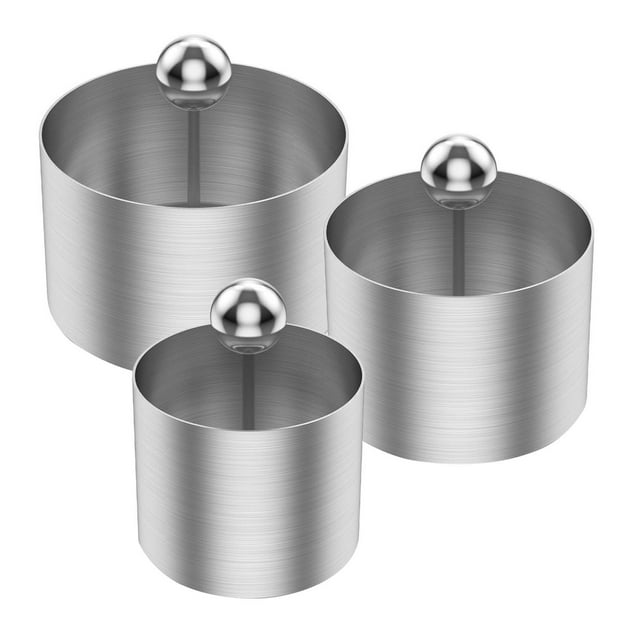 Stainless Steel Round Rice Set for Onigiri and Bento DIY Food Shaping