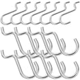 thumbnail image 2 of 20pcs Metal Pegboard Hooks Garage Pegboard Board Hooks Shop Utility Hanging Hooks, 2 of 8
