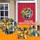 thumbnail image 2 of Guirnalda de festival, espantapájaros, decoración de porche, puerta delantera, colgante para exteriores, 2 of 5