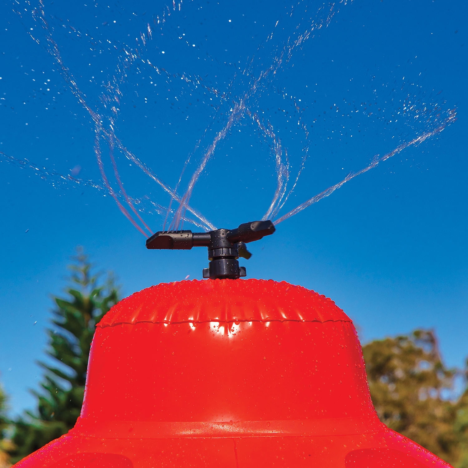 BigMouth Giant Inflatable Fire Hydrant Sprinkler, 46" x 46" x 76"