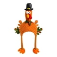 thumbnail image 3 of Funny Halloween Party Decorations for Adults, Turkey Hat with Faux & Long Legs, Quirky Thanksgiving Decor for Office Or Classroom Holiday Party, 3 of 7