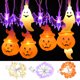 thumbnail image 1 of 3Pack Halloween String Lights White Ghost Pumpkin Bat LED Fairy Light Xmas Party, 1 of 11