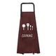 thumbnail image 1 of Monstrate Delantal impermeable de cocina, delantal de cocina versátil con patrón de dibujos animados de Chef para hombres y mujeres Cocina y Comedor Café, 1 of 6